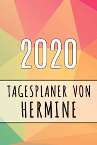 2020 Tagesplaner von Hermine