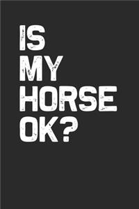 Is My Horse Ok?
