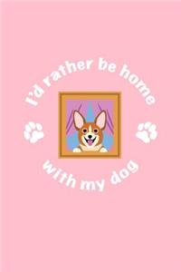 I'd Rather Be Home With My Dog