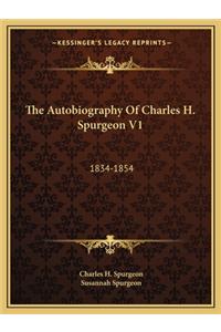 Autobiography Of Charles H. Spurgeon V1