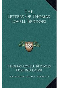 The Letters of Thomas Lovell Beddoes