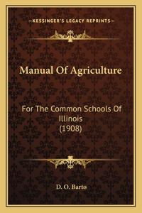 Manual Of Agriculture