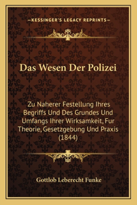 Wesen Der Polizei