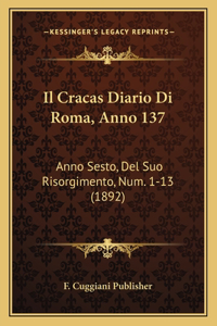 Cracas Diario Di Roma, Anno 137