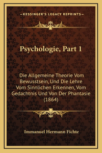 Psychologie, Part 1