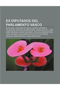 Ex Diputados del Parlamento Vasco