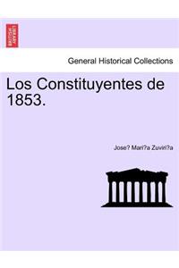 Constituyentes de 1853.