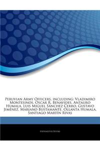 Articles on Peruvian Army Officers, Including
