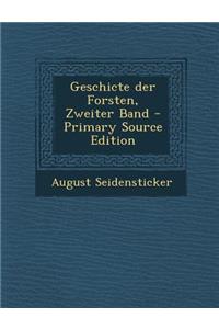 Geschicte Der Forsten, Zweiter Band