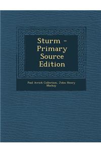 Sturm