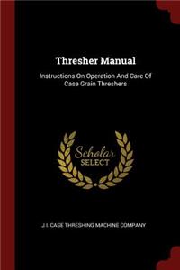 Thresher Manual