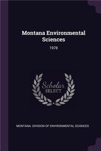 Montana Environmental Sciences