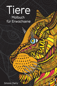 Tiere Malbuch für Erwachsene