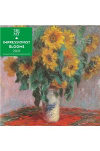 Impressionist Blooms 2021 Wall Calendar