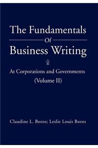 Fundamentals of Business Writing