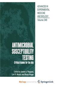 Antimicrobial Susceptibility Testing