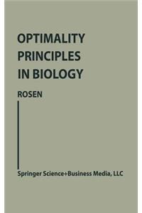 Optimality Principles in Biology