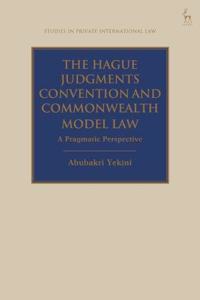 Hague Judgments Convention and Commonwealth Model Law