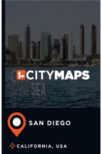 City Maps San Diego California, USA