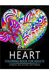 Mindfulness Heart Coloring Book for Adults