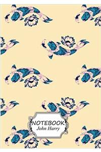 Fish Pattern: Pocket Notebook Journal Diary (Notebook Lined,blank No Lined)