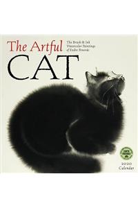 Artful Cat 2020 Wall Calendar