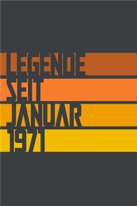 Legende seit Januar 1971