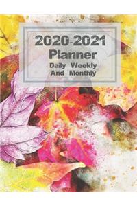 2020-2021 Planner
