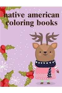 Native American Coloring Books