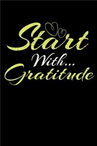 Start With Gratitude