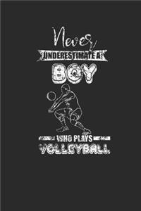 Never Underestimate A Boy Who Plays Volleyball