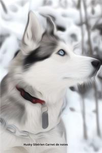 Husky Sibérien Carnet de notes