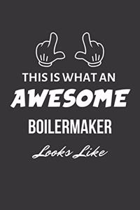 This Is What An Awesome Boilermaker Looks Like Notebook