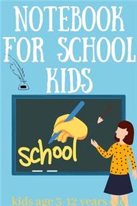 notebook for school kids