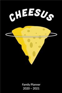 Cheesus. Family Planner 2020-2021