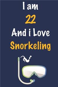 I am 22 And i Love Snorkeling