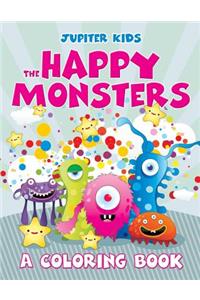 Happy Monsters (A Coloring Book)