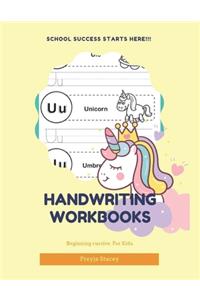 Handwriting Workbooks