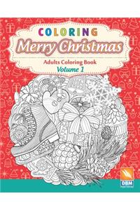 Coloring - Merry Christmas - Volume 1