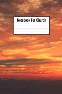 Notebook For Church