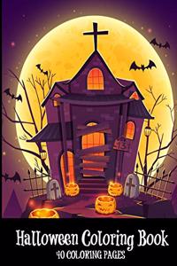 Halloween Coloring Book