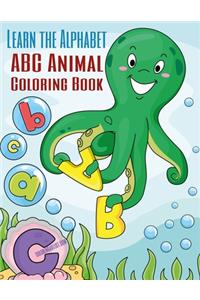 Learn the Alphabet - ABC Animal Coloring Book