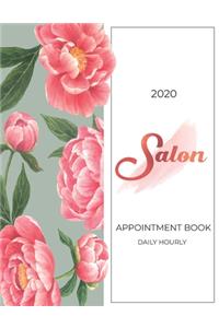 2020 Salon Appointment Book Daily & Hourly