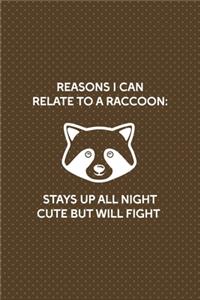 Reasons I Can Relate To A Raccoon