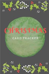 Christmas Card Tracker