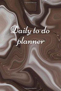 Daily to do planner