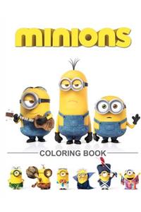 Minions Coloring Book: Despicable Me