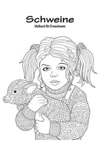 Schweinemalbuch für Erwachsene 1