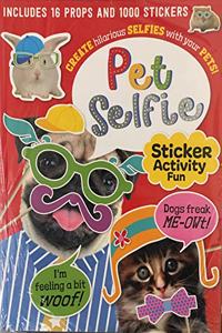 Sticker Activity Books Pet Selfie