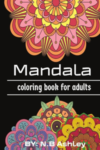 Mandala coloring book for adults